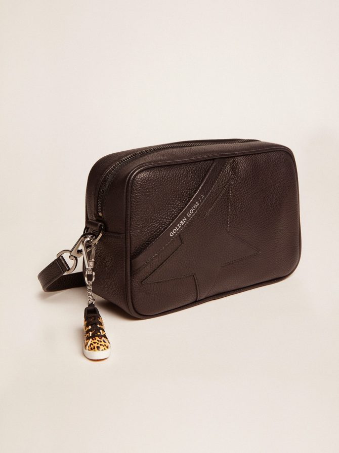Women’s Star bag in black leather - Image 5