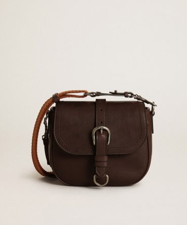 Women’s Francis Bag small in dark brown leather