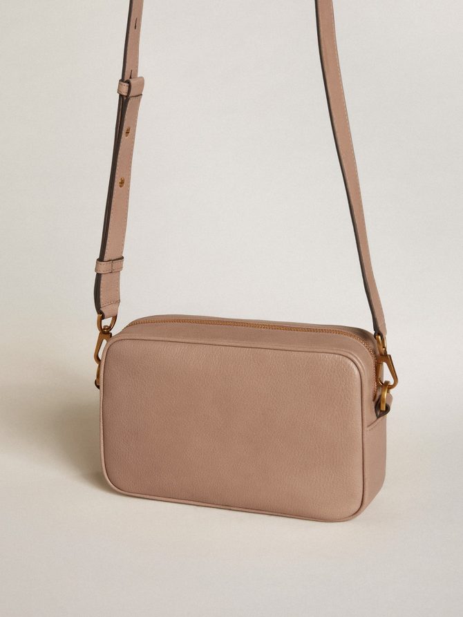 Women’s Star Bag in ash-colored leather - Image 4