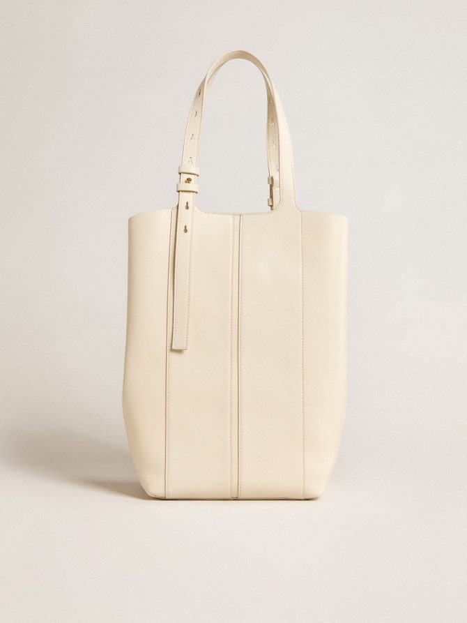 24/7 Bag in butter-colored leather with adjustable handles - Image 7