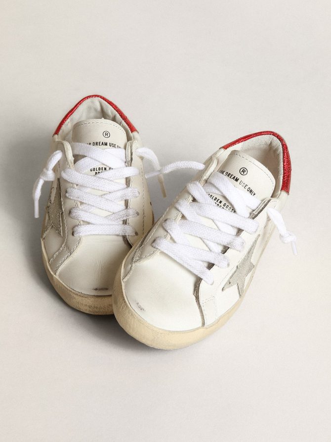 Junior Super-Star with gray star and red heel tab - Image 2