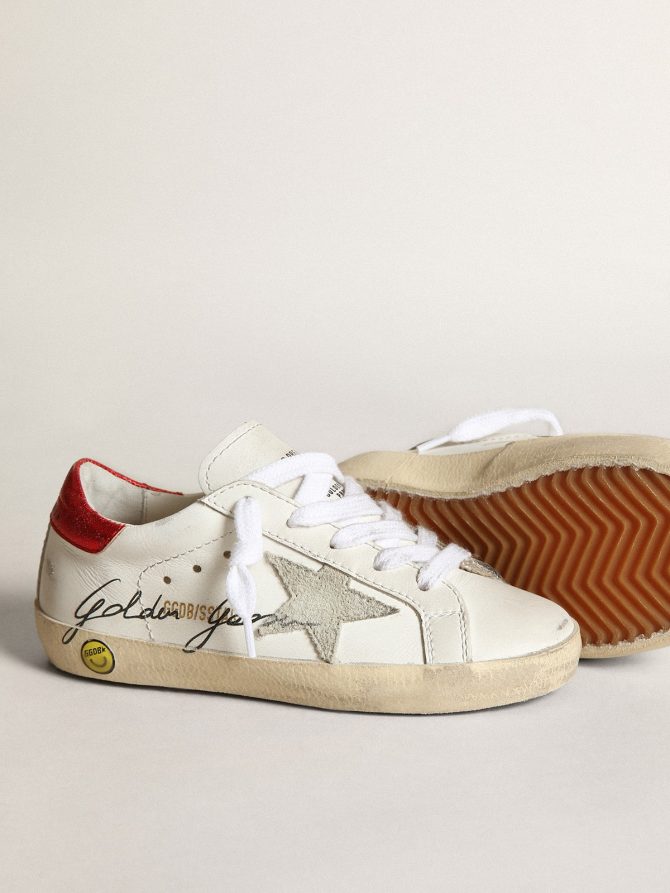 Junior Super-Star with gray star and red heel tab - Image 3
