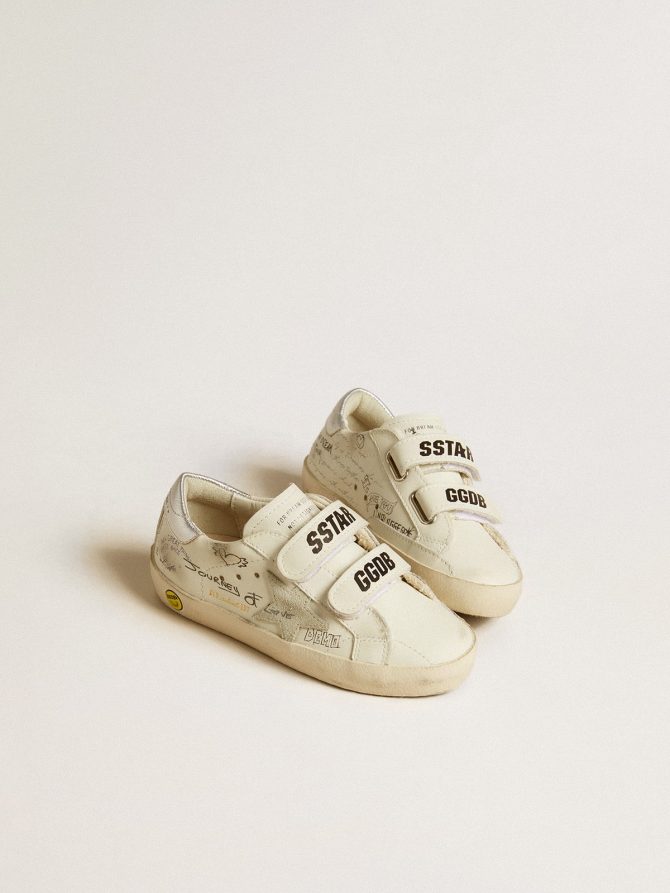 Old School Junior with suede star and metallic leather heel tab - Image 2