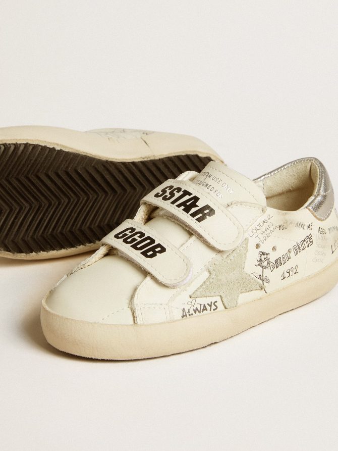 Old School Junior with suede star and metallic leather heel tab - Image 3