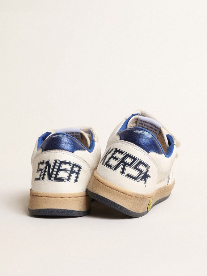 Ball Star Junior with blue metallic leather star and heel tab - Image 5
