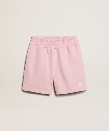 Girls’ shorts in pink with white star