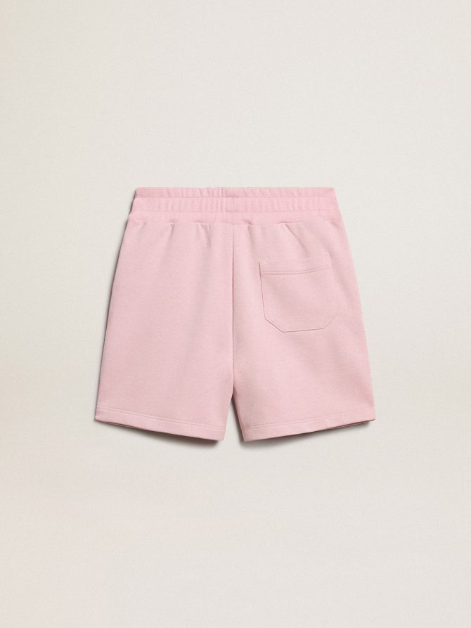 Girls’ shorts in pink with white star - Image 5
