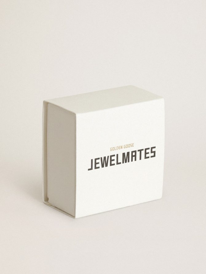Men’s silver color square ring - Image 3