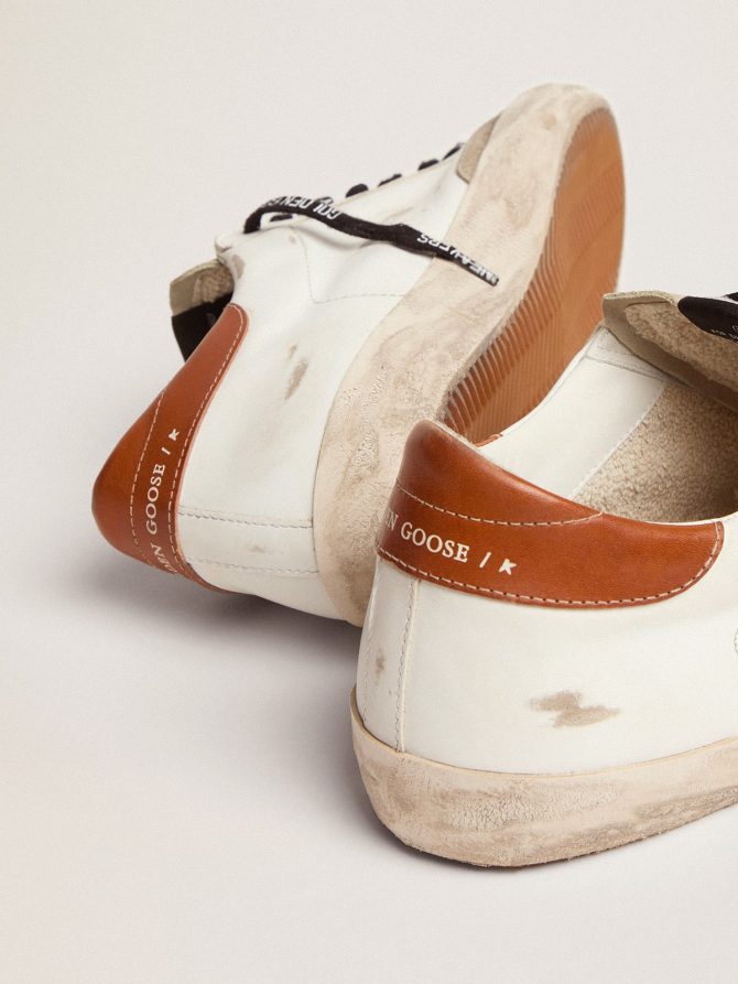Men’s Super-Star with star in olive green canvas - Image 5