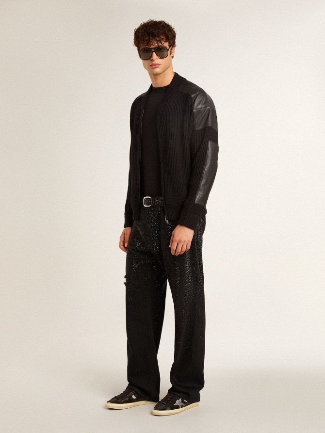 Men’s Super-Star in suede and Swarovski crystals with silver star - Image 6