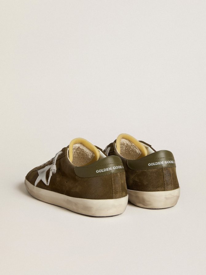Men’s Super-Star LTD in suede with metallic leather star and leather heel tab - Image 5