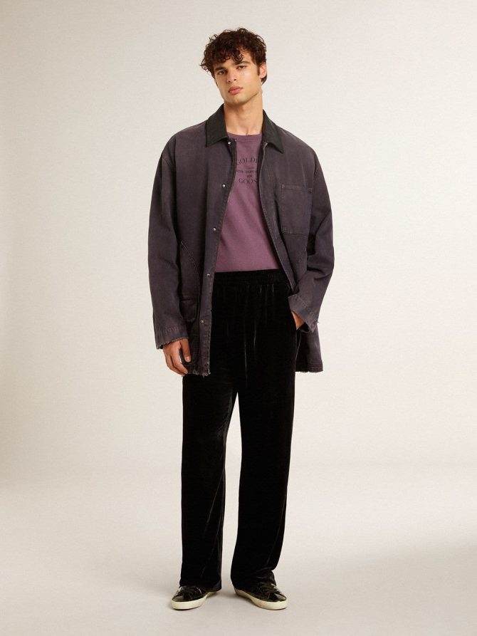 Men’s Super-Star LTD in black patent leather with suede star and heel tab - Image 6