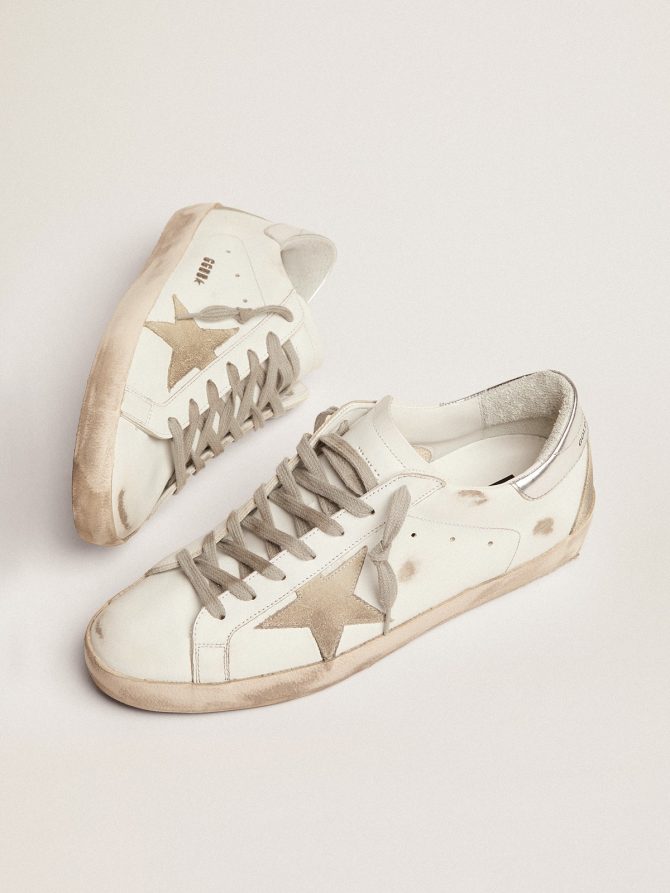 Men’s Super-Star with silver heel tab and lettering - Image 2