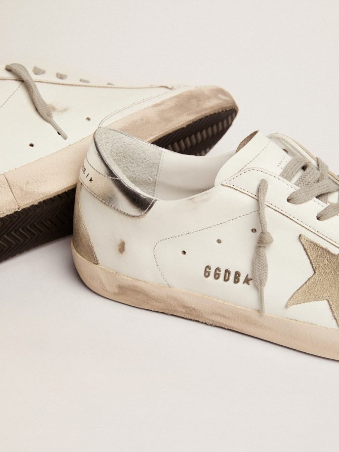 Men’s Super-Star with silver heel tab and lettering - Image 4