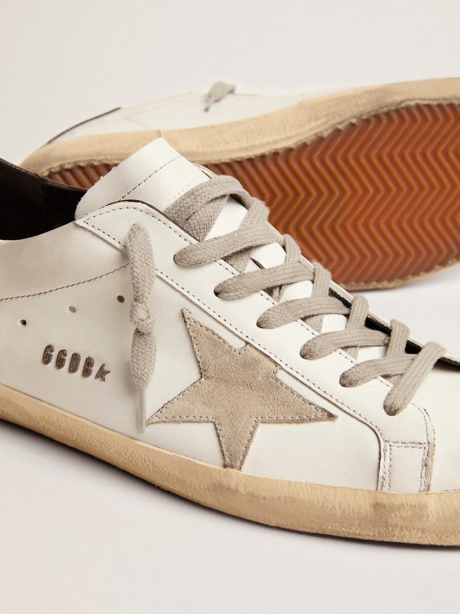Men’s Super-Star with black heel tab and metal stud lettering - Image 4