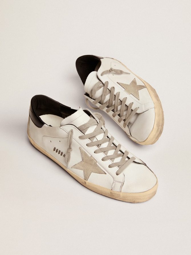 Men’s Super-Star with black heel tab and metal stud lettering - Image 5
