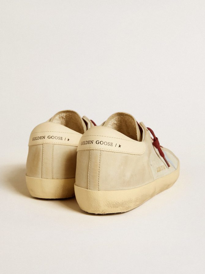 Super-Star in suede and nubuck with leather star and heel tab - Image 4