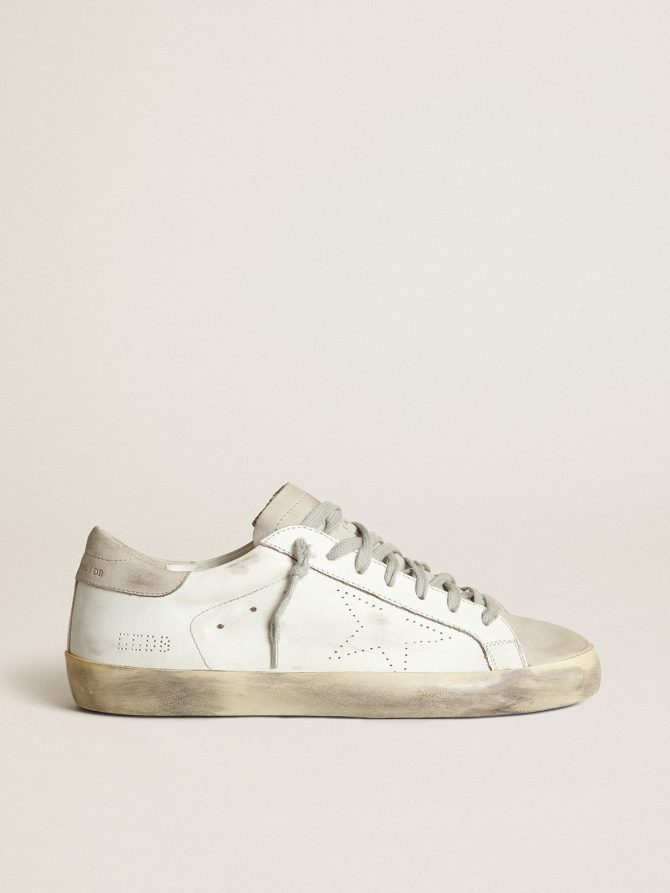 Men’s Super-Star with perforated star and ice-gray heel tab