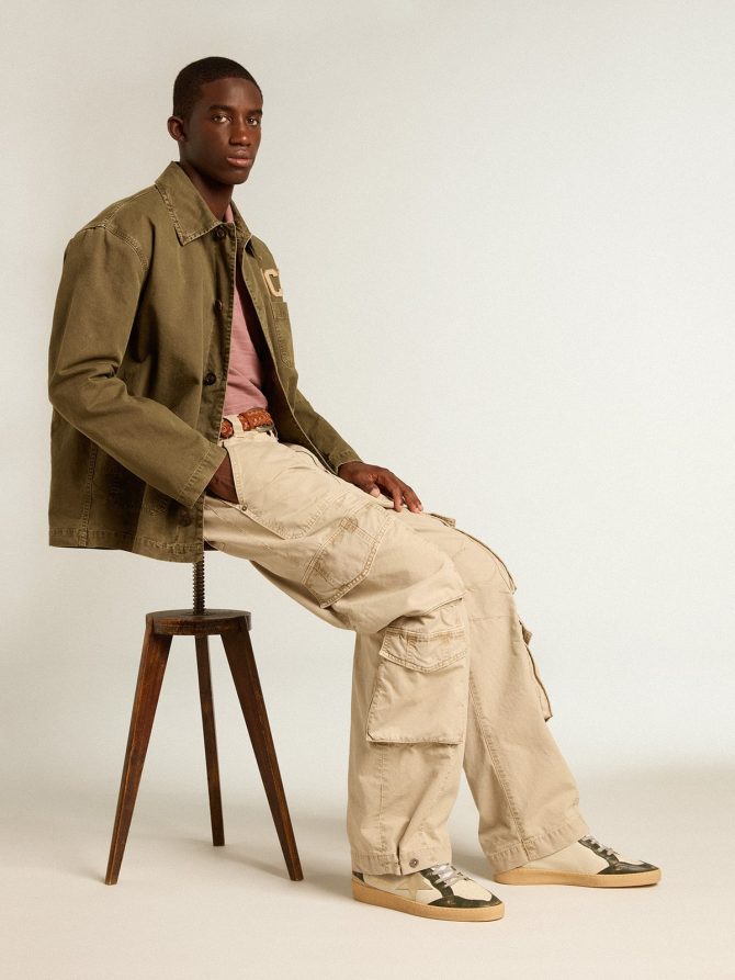 Ball Star LTD with platinum leather star and green leather heel tab - Image 3