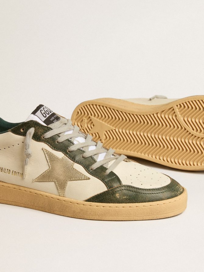 Ball Star LTD with platinum leather star and green leather heel tab - Image 4