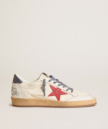 Ball Star LTD with red star and lizard-print leather heel tab