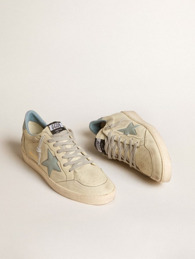 Men’s Ball Star LTD with light blue plastic star and leather heel tab - Image 2
