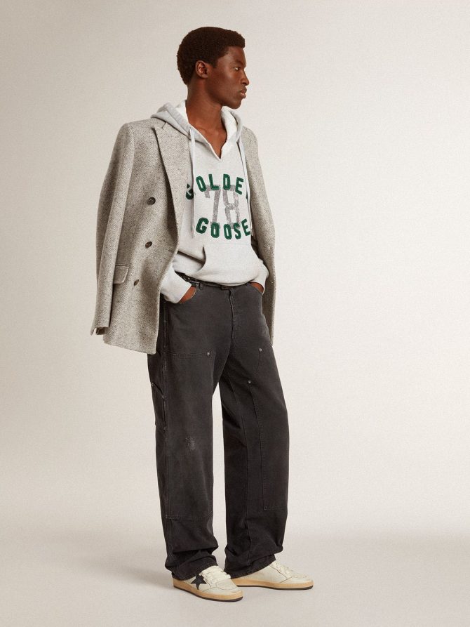 Men’s Ball Star with black leather star and green leather heel tab - Image 6