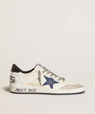 Men’s Ball Star in nappa with leather star and metallic leather heel tab