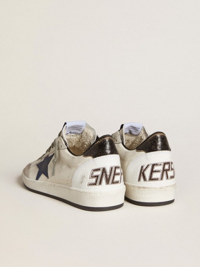 Men’s Ball Star in nappa with leather star and metallic leather heel tab - Image 4