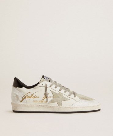 Men’s Ball Star LTD with suede star and textured leather heel tab