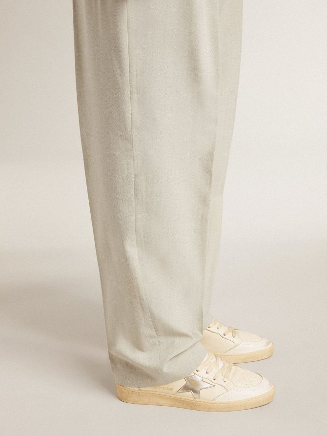 Ball Star LTD in nappa with metallic leather star and suede heel tab - Image 3