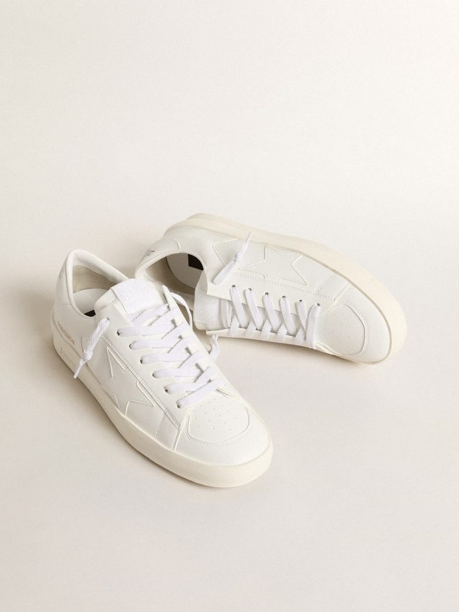 Men’s bio-based Stardan with white star and heel tab - Image 2
