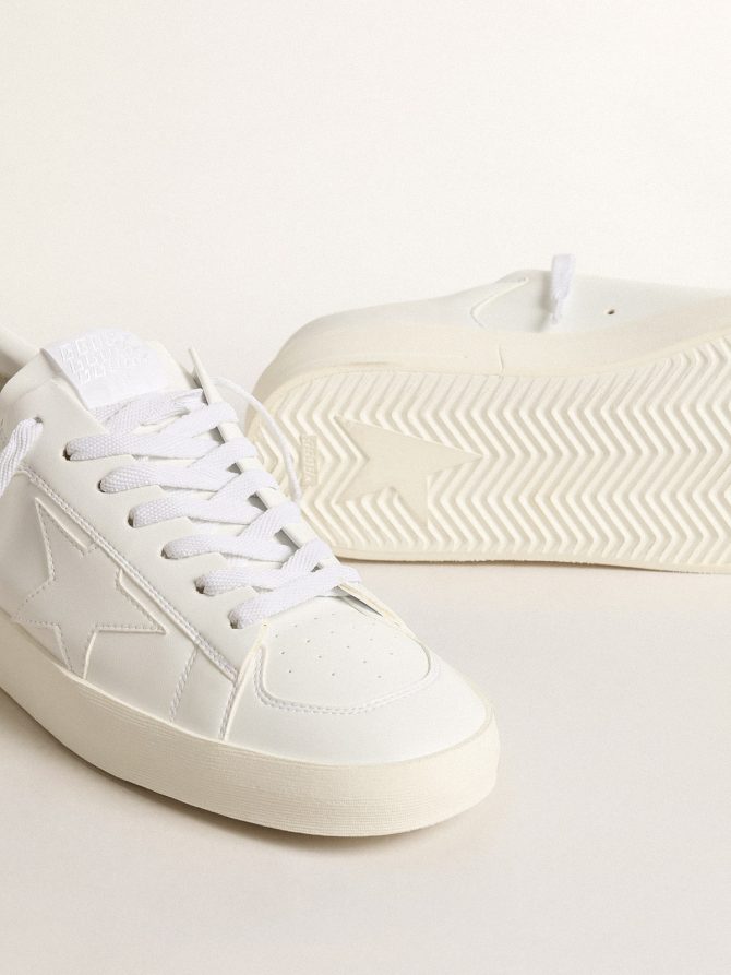 Men’s bio-based Stardan with white star and heel tab - Image 4