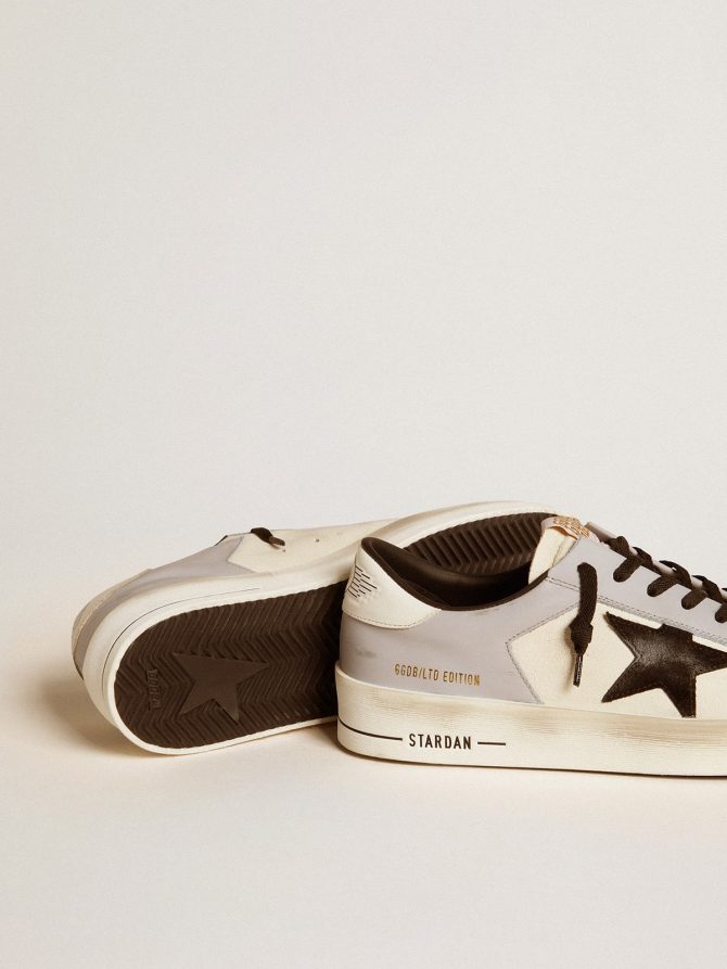 Men’s Stardan LTD in nappa and leather with suede star and leather heel tab - Image 3