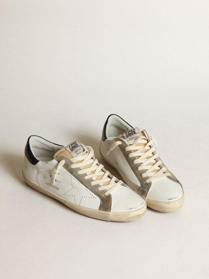 Men’s Super-Star with perforated star and blue heel tab - Image 2