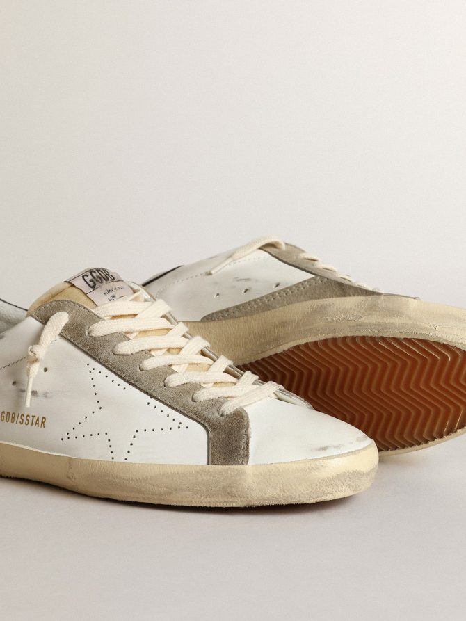 Men’s Super-Star with perforated star and blue heel tab - Image 4