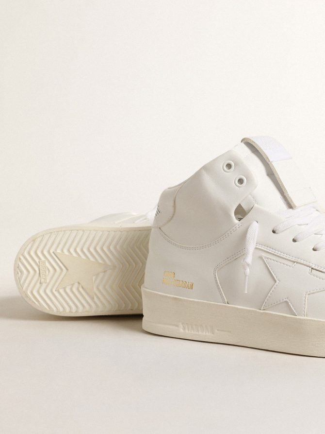 Men’s bio-based Mid-Stardan with white star and heel tab - Image 4