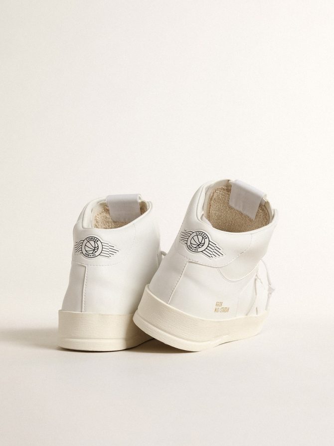 Men’s bio-based Mid-Stardan with white star and heel tab - Image 5