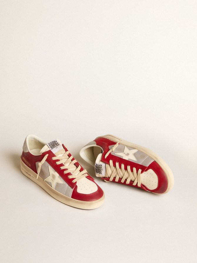 Men’s Stardan LTD in mesh and nubuck with nappa star and leather heel tab - Image 2