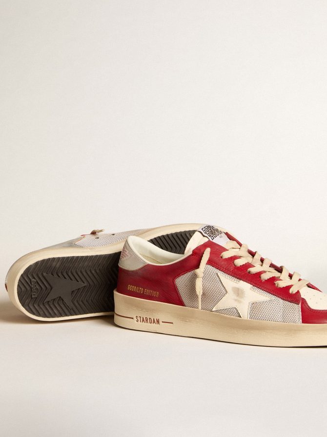 Men’s Stardan LTD in mesh and nubuck with nappa star and leather heel tab - Image 3