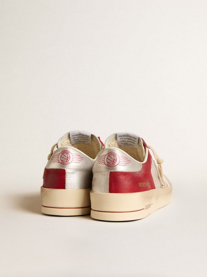 Men’s Stardan LTD in mesh and nubuck with nappa star and leather heel tab - Image 4