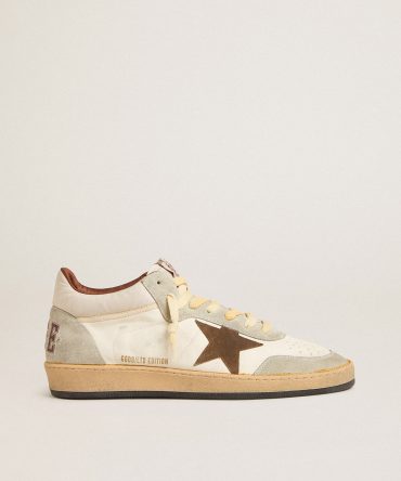 Ball Star LTD in nappa and nylon with suede star and inserts