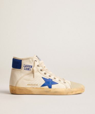 Men’s Francy Penstar LAB in nappa with blue star and nylon heel tab