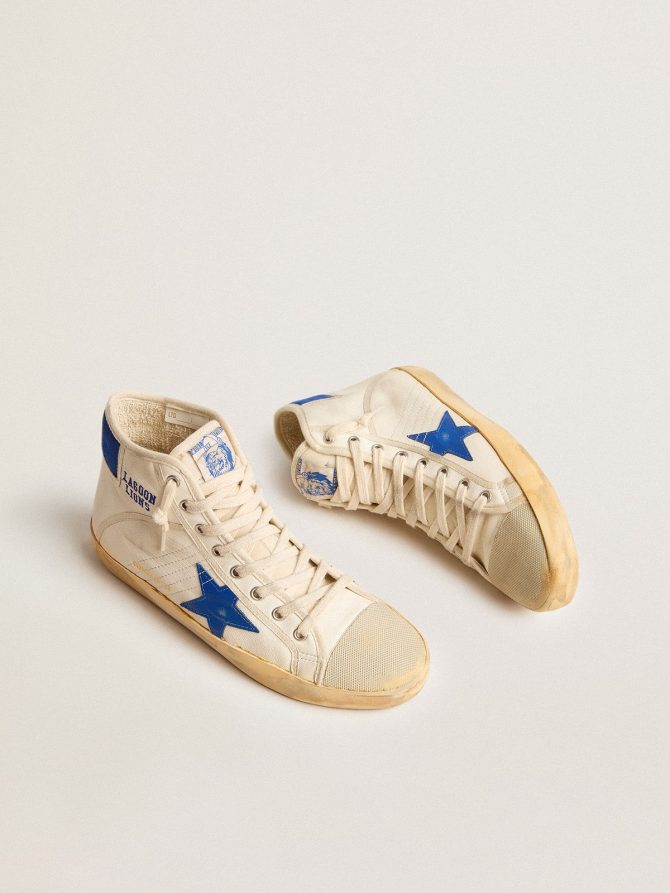 Men’s Francy Penstar LAB in nappa with blue star and nylon heel tab - Image 2