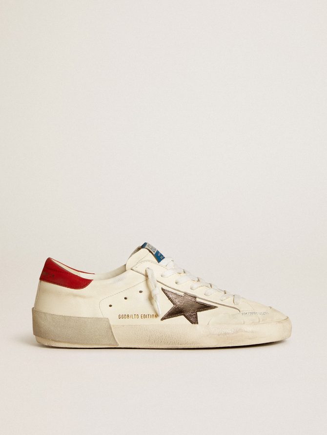 Men’s Super-Star LTD in nappa with metallic star and nubuck heel tab
