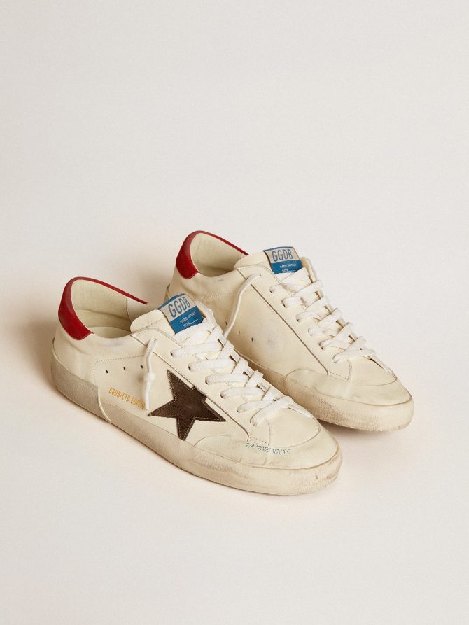 Men’s Super-Star LTD in nappa with metallic star and nubuck heel tab - Image 2