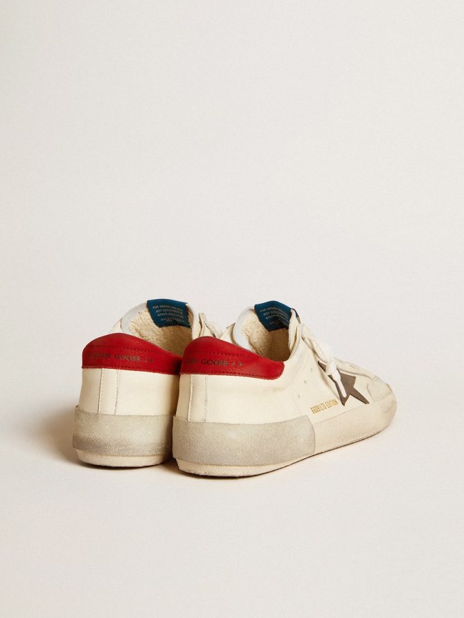 Men’s Super-Star LTD in nappa with metallic star and nubuck heel tab - Image 5