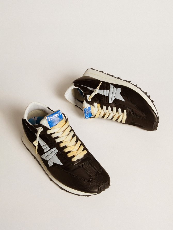 Men’s Marathon with black nylon upper and white star - Image 2