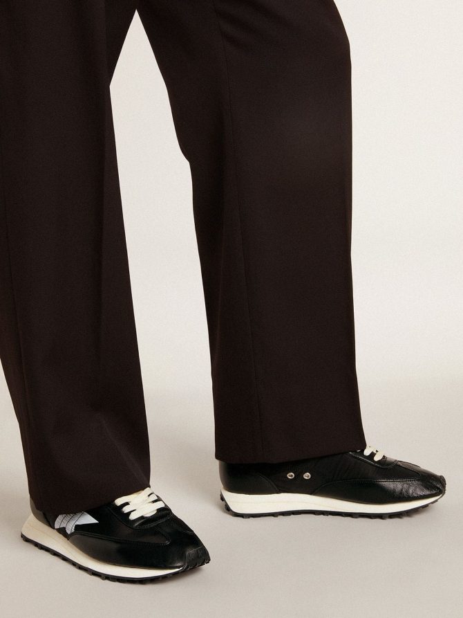 Men’s Marathon with black nylon upper and white star - Image 3
