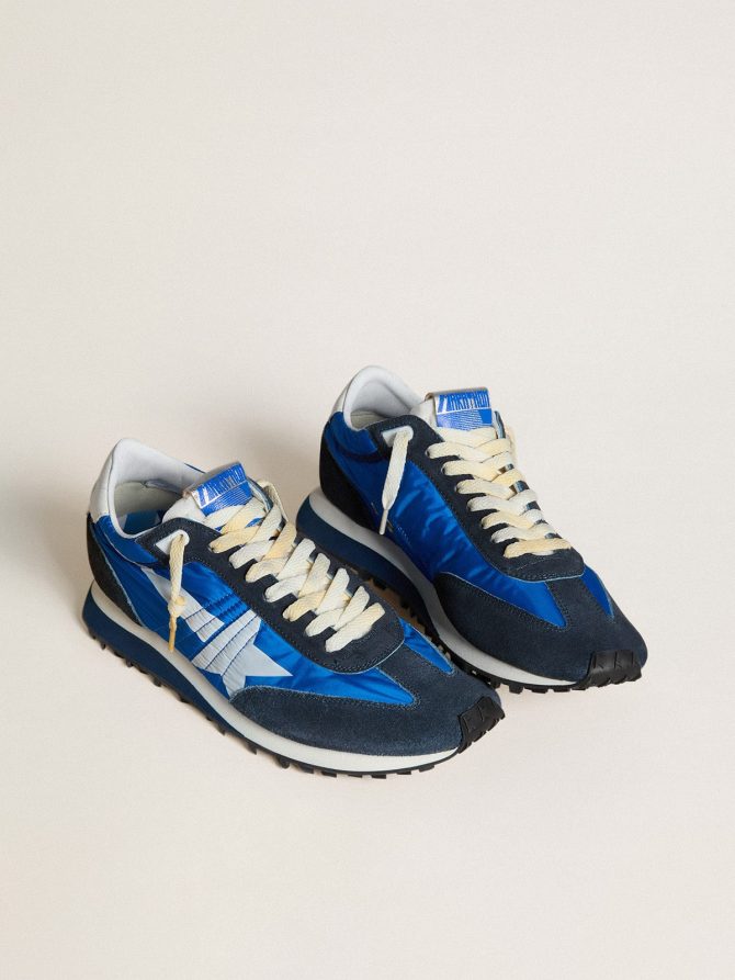 Men’s Marathon with blue nylon upper and white star - Image 2